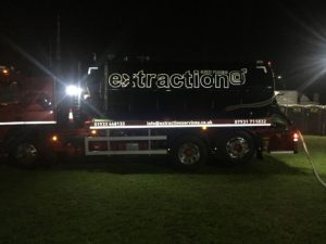 Extraction Services Vehicle